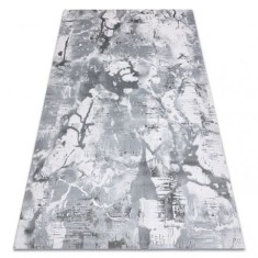 Covor acril VALS 0A046A C53 78 gri deschis / gri inchis, 240x340 cm
