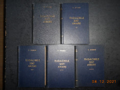 ZAHARIA STANCU - RADACINILE SUNT AMARE 5 volume (1958, editie cartonata) foto