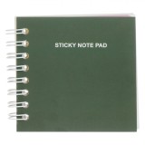 Set Notițe Adezive, Multicolor, Bloc cu Spirala, Dimensiuni 8x8cm, 180 File, Oem