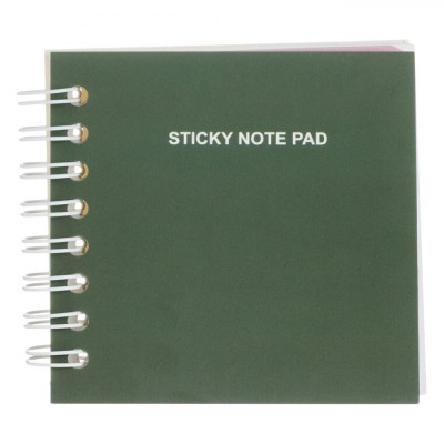 Set Notițe Adezive, Multicolor, Bloc cu Spirala, Dimensiuni 8x8cm, 180 File foto
