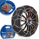 Set lanturi de zapada pentru roti, KN100 3.5 / 12 mm, Geko G73875