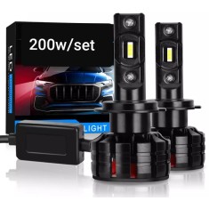 Set 2 leduri h1 EVO80 super-canbus,200w,12000lm, 6000k compatibil h1