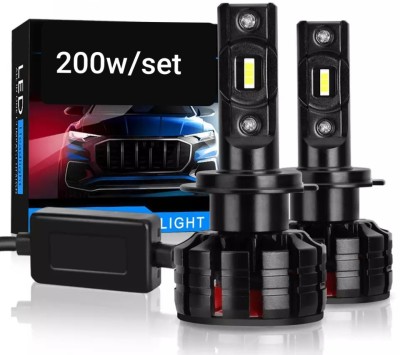 Set 2 leduri EVO80 super-canbus,200w,20.000lm, 6000k compatibil h7,12v foto