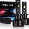 Set 2 leduri h7 EVO80 super-canbus,200w,20.000lm, 6000k ,12v