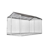 Padoc, tarc exterior pentru caini, 4x2x2.2m, cu prelata protectie la intemperii, MF-TC1003-S001-G01