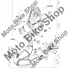 MBS Arc toba Ski-Doo Summit X 800R E-TEC, 2012, 1 bucata, Cod Produs: 514054226SK