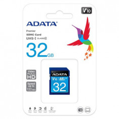 SD CARD 32GB UHS-I 30MB/S PHOTO/VIDEO ADATA foto