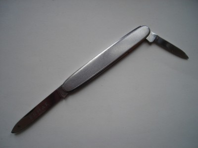 Briceag ERMAF Stainless cu plasele metalice foto