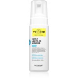 Yellow Professional Curls Curly Leave-in Mousse ingrijire leave-in pentru păr creț 160 ml