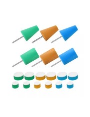 Set conuri ?i bure?i polish pentru masina polish Chemicalworkz Polishing Cones and Foam Polishing Pads set 18 buc foto