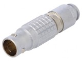 Conector Circular 2B Mufă Tată 4 PIN Lipire pe Cablu 15A