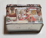 Cadou pt Craciun - cutie din tabla litografiata pt bomboane ori dulciuri