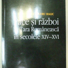 Pace si razboi în Tara Româneasca în secolele XIV-XVI / Bogdan-Alexandru Halic