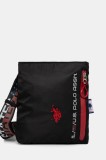 U.S. Polo Assn. borsetă Bozeman culoarea negru, BIUB65683MIA
