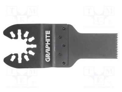 P&amp;acirc;nză fierăstrău GRAPHITE 20mm pentru multitool BOSCH, metal, HCS foto