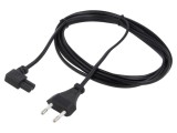 Cablu Alimentare 2x0,75mm2 CEE 7/16 la IEC C7 PVC