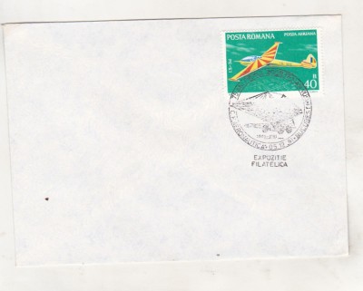 bnk fil Plic ocazional 75 ani de la zborul lui Traian Vuia - Expofil Bucuresti foto