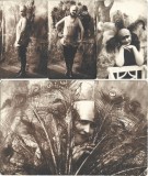 P1926N T&acirc;nără poz&acirc;nd, studio Olsanețchi, Bălți, Basarabia, perioada interbelică, lot de 4 fotografii