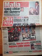 ziarul libertatea 31 martie 2001-art courteney cox,delia matache,cristina spatar