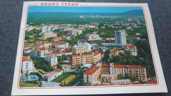 Vedere Abano Terme, Padova, Italia Italia anii 90, circulata