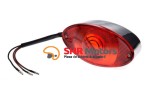 Stop LED rosu oval