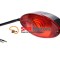 Stop LED rosu oval