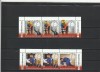 ROMANIA 2021 LP 2339 MEDALII PARALIMPICE 2020 PERECHE CU VINIETA MNH NESTAMPILATE, Nestampilat