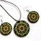 set bijuterii lemn 40875
