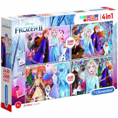 Puzzle 4 in 1 Frozen Clementoni 160 piese