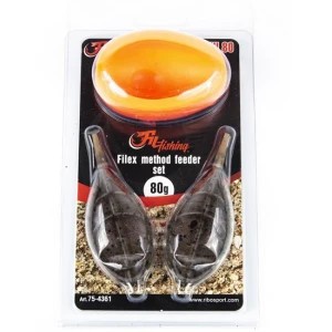 Method Filfishing Feeder Set 2 X 80 Gr Matrita foto