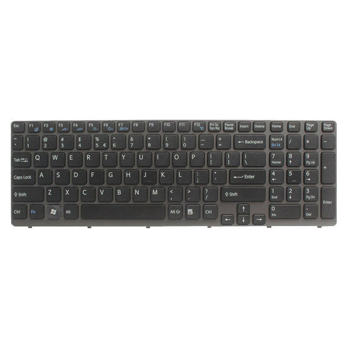 Tastatura Laptop, Sony, Vaio SVE151J11M, neagra