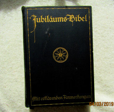 Martin Luther (n.1483 - 1546) Biblie Comemorativa Stuttgart1940. foto