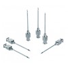 Canulă veterinară HSW ECO Kerbl 12 buc 16G x 1 1/4&amp;quot; (1.6 x 30 mm) albă Luer-Lock