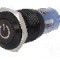 Intrerupator anti-vandalism, ON-(ON), &Oslash;16mm, ONPOW, LAS2GQF-11DT/R/12V/A
