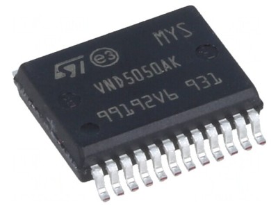 Power Switch High-Side 18A 2-Channel SMD PowerSSO24 foto