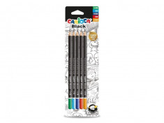 Set creioane grafit CARIOCA Black foto