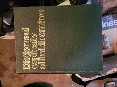 Dictionarul explicativ al limbii rom&amp;acirc;ne DEX vintage foto