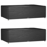 Cumpara ieftin Huse mobilă grădină, 2 buc, 12 ocheți 227x152x65cm, rectangular