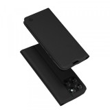 Husa pentru Motorola Moto G77 / G67, Techsuit, Magskin Book, Neagra