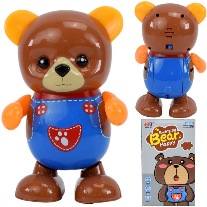 JUCĂRIE INTERACTIVĂ CU URSUL C&Acirc;NTĂTOR ȘI DANSATOR