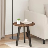 VidaXL Placă de masă Stejar afumat 40 x 40 x 1.5 cm Lemn compozit
