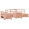 Set canapele gradina, 7 piese, lemn masiv brad douglas
