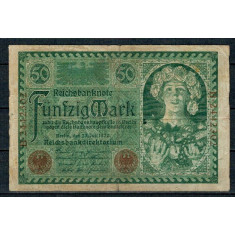 Germania 1920 - 50 Mark, circulata