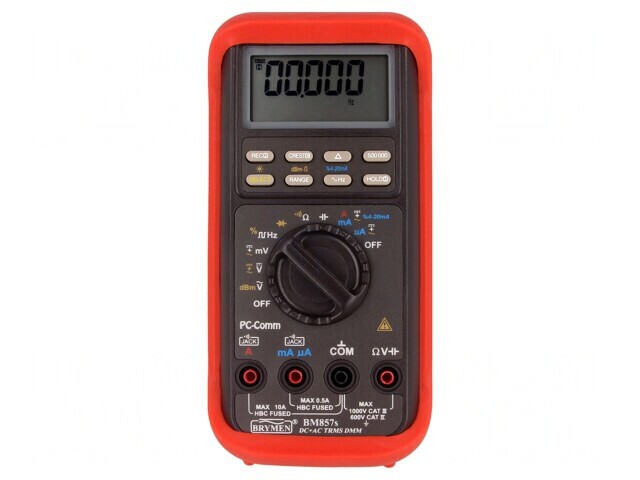 Multimetru digital RS232 LCD 50.000 Baragraf BM857S