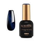 Cumpara ieftin Oja Semipermanenta LUXORISE MAGNETICA - Disco, Midnight Glitz 10ml