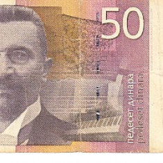 M1 - Bancnota foarte veche - Fosta Iugoslavia - 50 dinarI - 2000