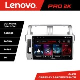 Navigatie Toyota Landcruiser J150 Prado 2014-2017 Lenovo Kit-065 8 core QLED 2K 4+64 360 Android Waze USB Navigatie Internet Youtube Radio CarStore Te