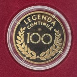 Medalie Monetaria Statului 100 de ani de la &icirc;nființarea Clubului Sportiv Rapid București