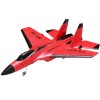 Avion de lupta cu telecomanda iUni FX820, SU-35, Giroscop, Rezistent la impact, Rosu