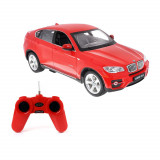 Cumpara ieftin Masina cu telecomanda Rastar BMW X6, 1:24, Rosu